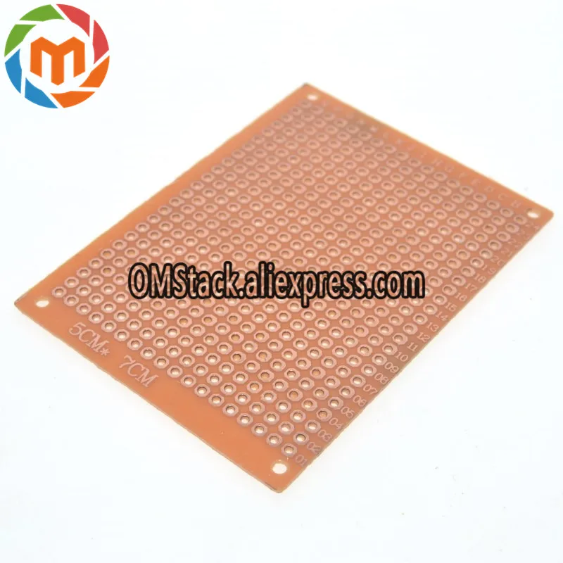10 шт. 5*7 5x7 печатной платы PCB 5 см 7 DIY Прототип Бумага универсальный совет