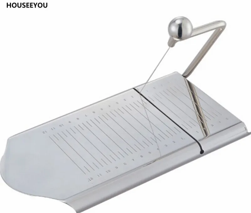 Stainless Steel Butter Cheese Knife Dividers Wire Cutters Cheese Knives