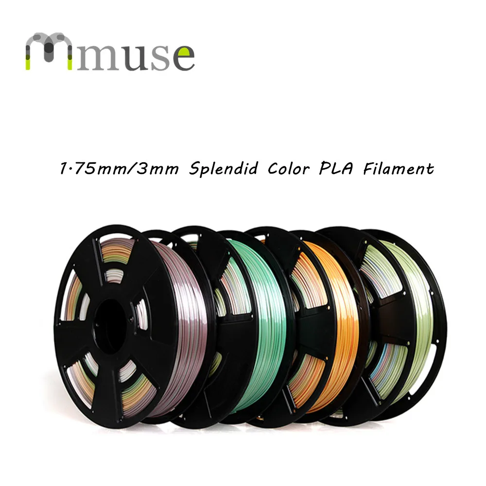 0.7kg/Roll Splendid Colors PLA Filament 1.75mm 3mm 3D Printing Filament with Full Color цена 0.7kg/Roll Splendid Colors PLA Filament 1.75mm 3mm 3D Printing Filament with Full Color цены онлайн