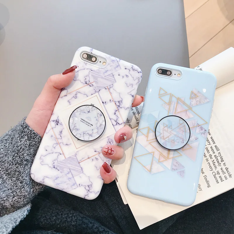 Airpods Винтаж глазури мрамор чехол для iPhone XR XS Max X 8 7 Plus 6 S плюс Горячие подставки