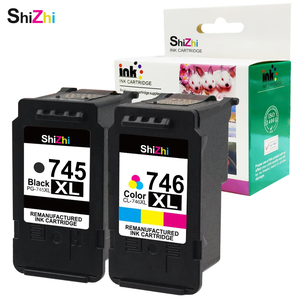 Чернильный картридж SHIZHI PG745 CL746 совместимый для PG 745XL CL 746xl Canon PIXMA MG2570 MG2970 MG2470 IP2870