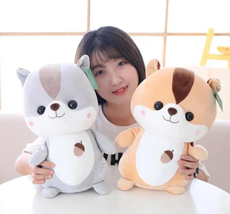 

lovely cartoon squirrel plush toy large 45cm soft doll sofa cushion throw pillow toy ,birthday gift b2759