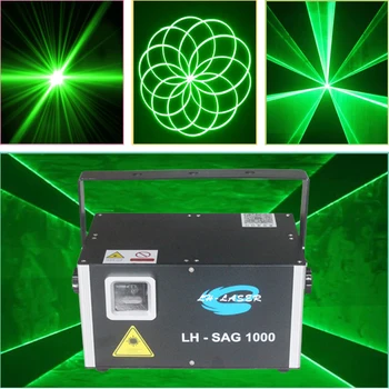 

Programmable Mini 1w stage firefly rotating disco laser light