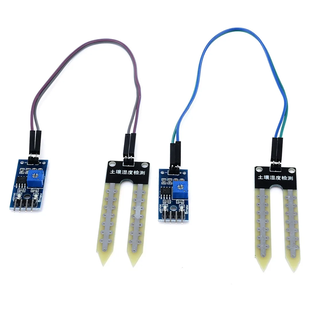 2 шт., датчик почвы, гигрометр, датчик влажности, модуль датчика 65*20*8 мм для формы, оборудование для сигнализации влажности почвы