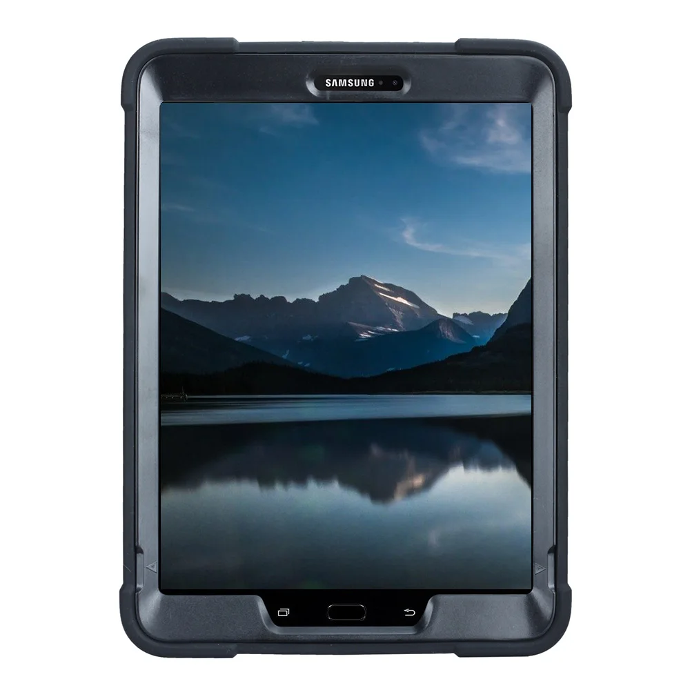 Для samsung Galaxy Tab S3 9,7 SM-T820 T825 прочный бронированный чехол для планшета детский безопасный противоударный силиконовый+ PC жесткий чехол с подставкой
