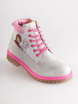 

Boots lace up print Anna and Elsa