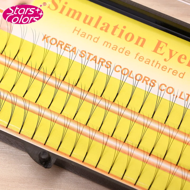 

New Arrival W Flase Eyelashes W Eyelash Extension 8mm10mm12mm 6pcs/lot
