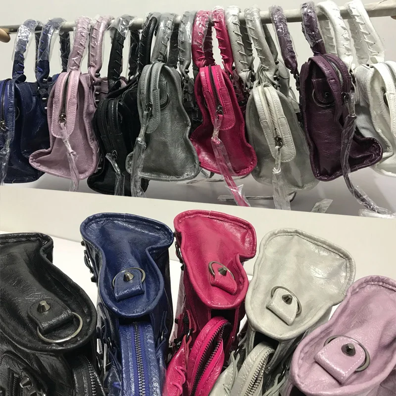  Luxury Handbags Women Bags Designer Soft Tassel Motorcycle Handbags Ladies Chic PU Leather Crossbod - 33015942567