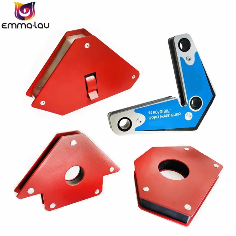 

45/60/90/120/135 Angles Magnetic Holder Strong Magnet Welding Magnetic Locator Corner Welding Suction Positioner Power Tools