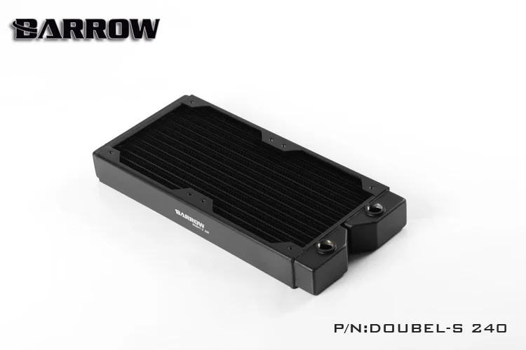 Barrow Doubel-s 240 мм 2x12 см двойной медный радиатор водяного охлаждения | Компьютеры и