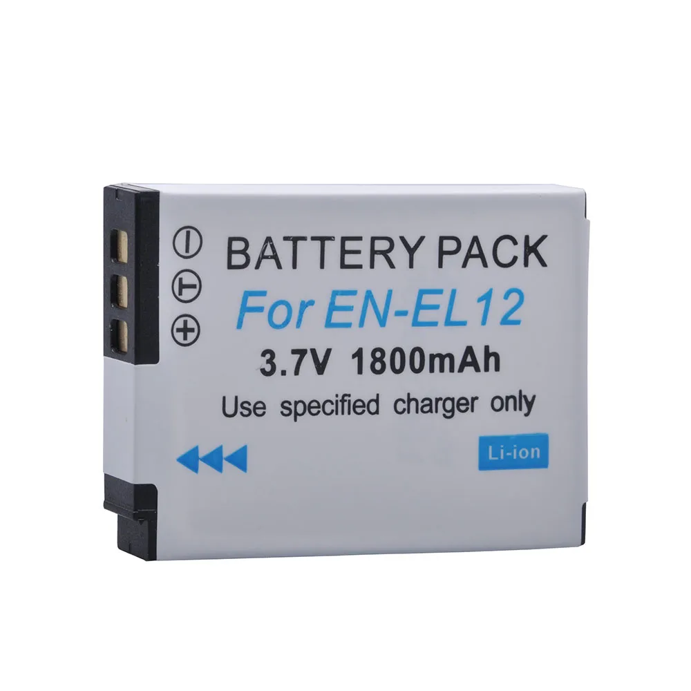 

Tectra 1Pc EN-EL12 ENEL12 Bateria for Nikon Coolpix S9700 S9500 S9400 S9300 S9100 S8200 S8100 S8000 S6300 S6150