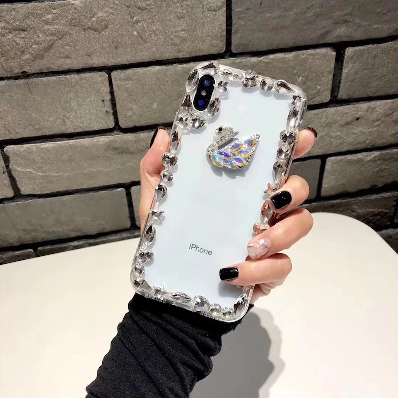 Для huawei P8 P9 P10 P20 Lite плюс 2017 Коврики 7 8 9 10 Pro DIY ясно разноцветными стразами край diamond
