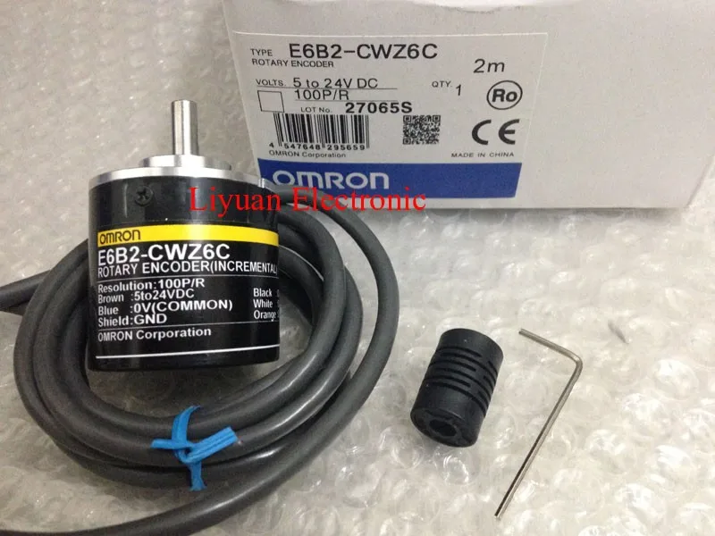 E6B2-CWZ6C 100 P/R кодировщик для OMRON/100 импульсный энкодер/5 V-24 V инкрементный датчик положения