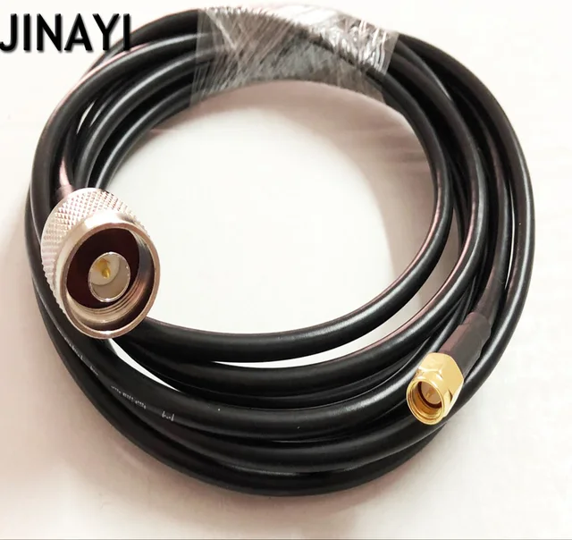 N Cable Conector Macho Cola De Cerdo RG400 30CM Para Antena