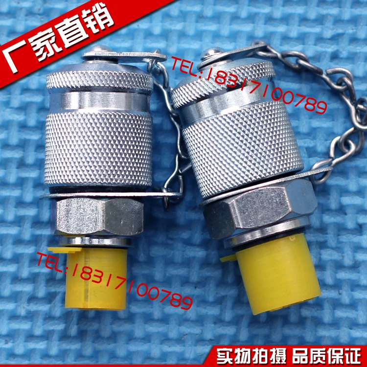Pressure test connector 2 points 3 points Hydraulic pressure gauge high
