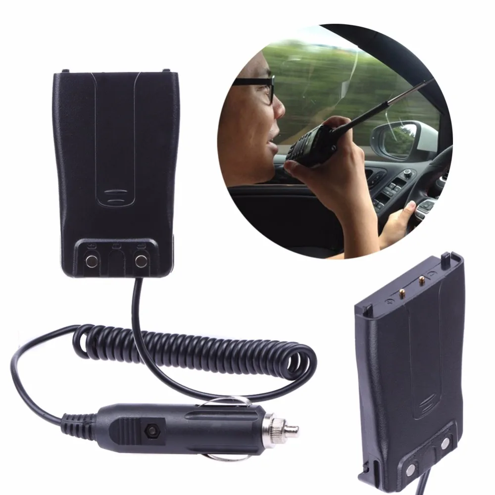 

Car Charger Battery Eliminator Adapter for Baofeng BF-888s 777 666s Radio Walkie Talkie Accessories w/ Cigarette Lighter Plug