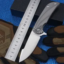 9cr18mov стальной открытый тактический складной высокопрочный нож Самообороны выживания кемпинга охоты армейские ножи