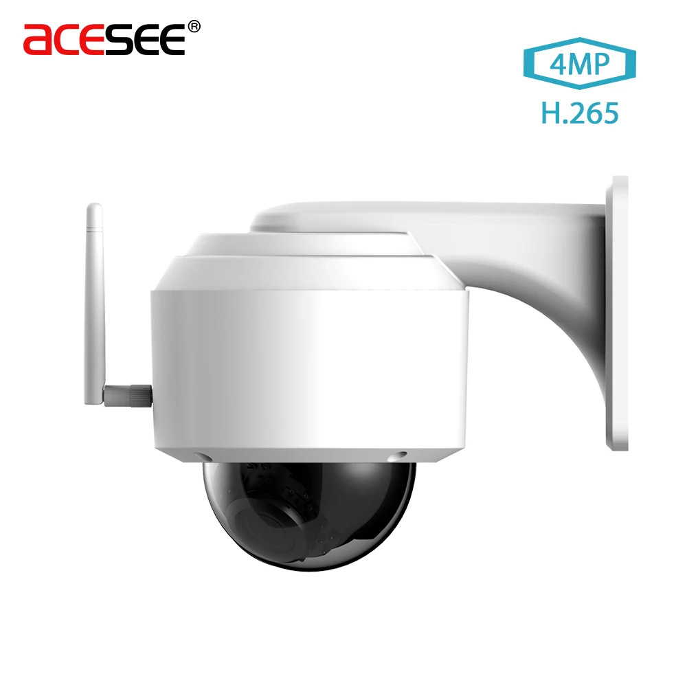 Acesee 4MP IP зум монитор Камера Водонепроницаемый улице s домашней безопасности Wi Fi