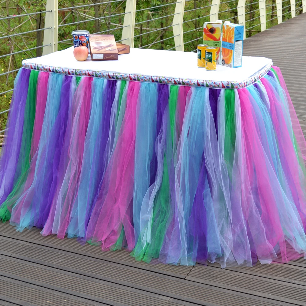 Custom Table Skirt 96