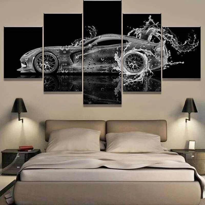5-Piece-Canvas-Art-Dodge-Viper-Water-Car-Poster-Modern-Decorative-Paintings-on-Canvas-Wall-Art.jpg_640x640