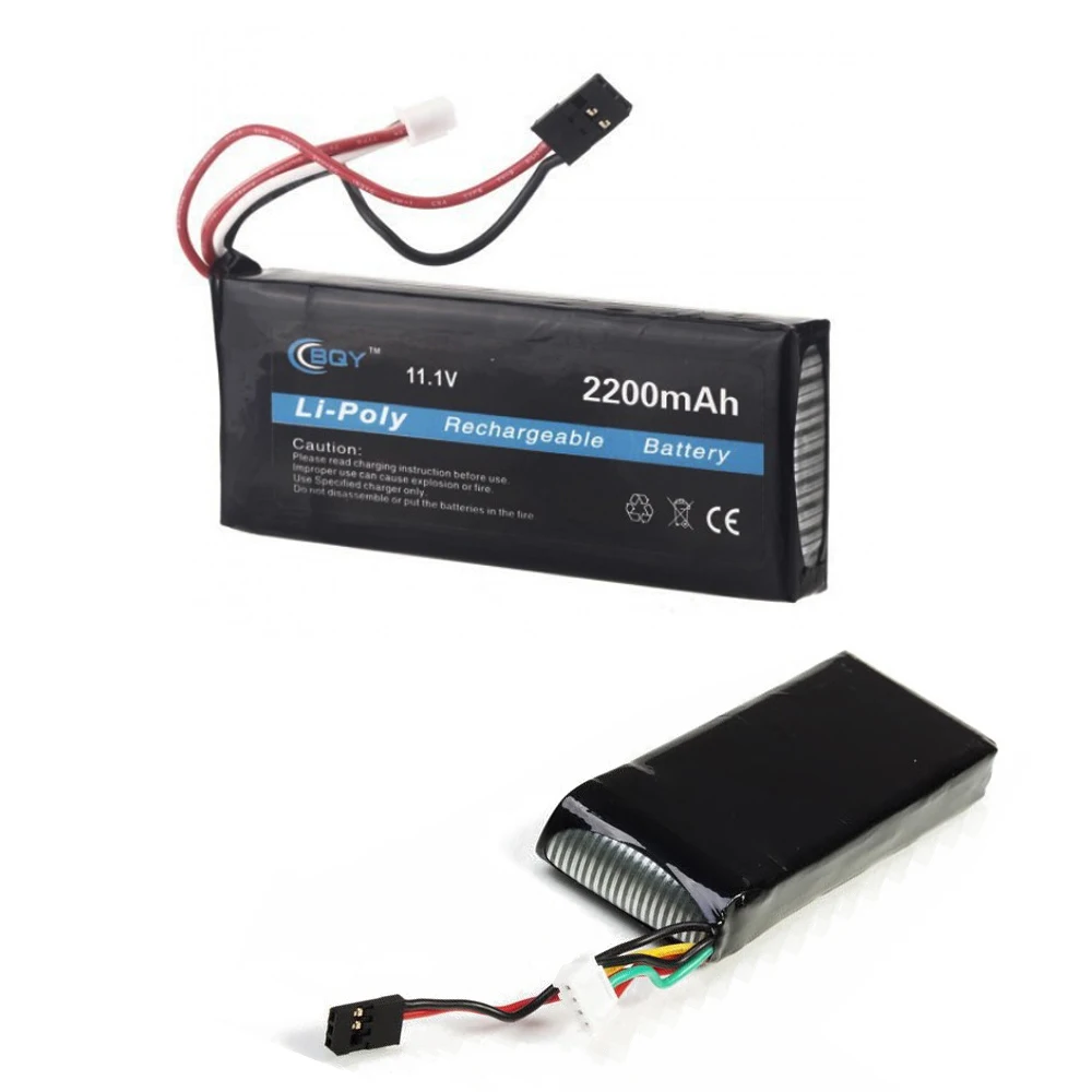 5pcs 3PK 6EX 11 1v 2200mah 10C RC TX Transmitter font b Battery b font for