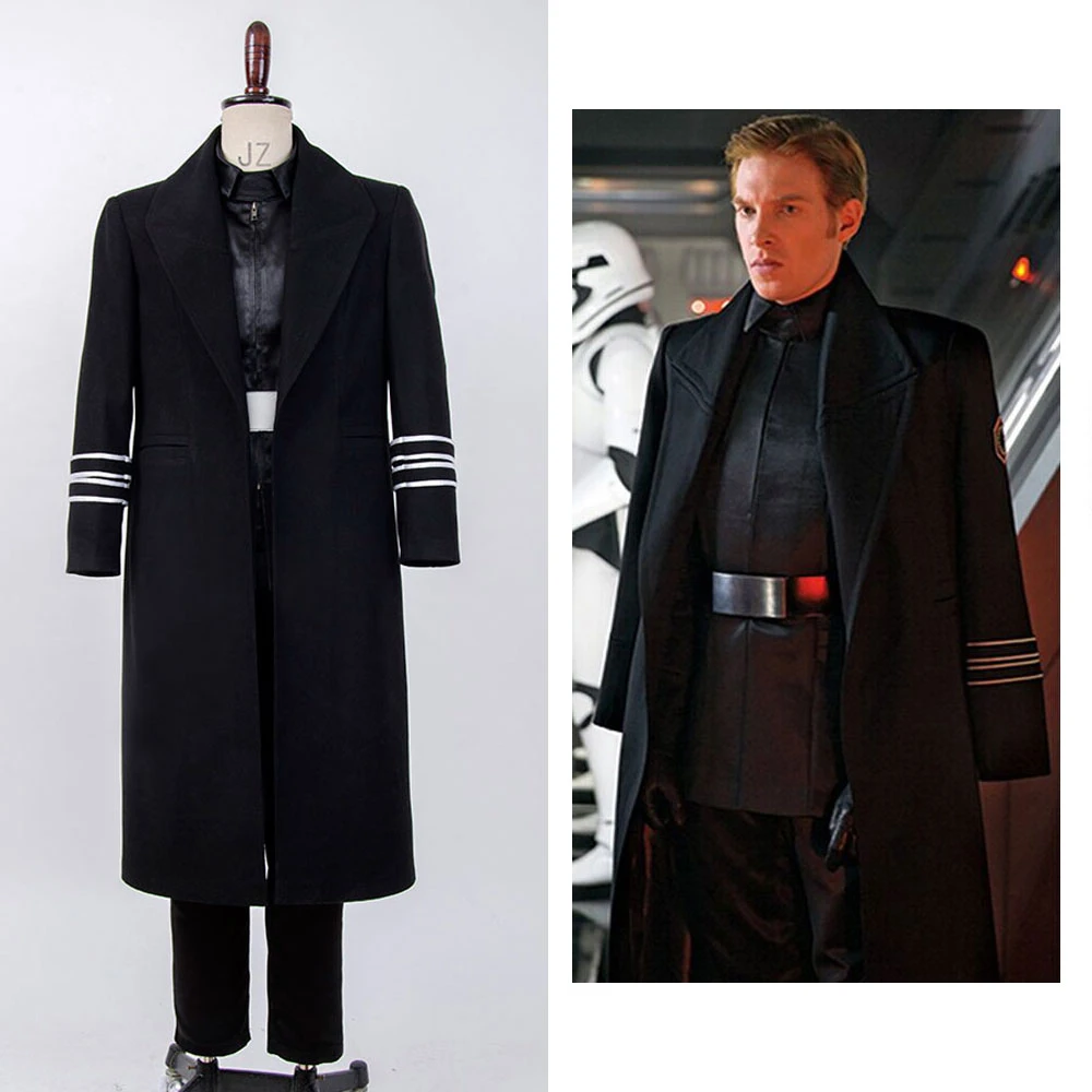 Star Wars The Force Awakens Costume General Hux Cosplay Suit Full Set Halloween