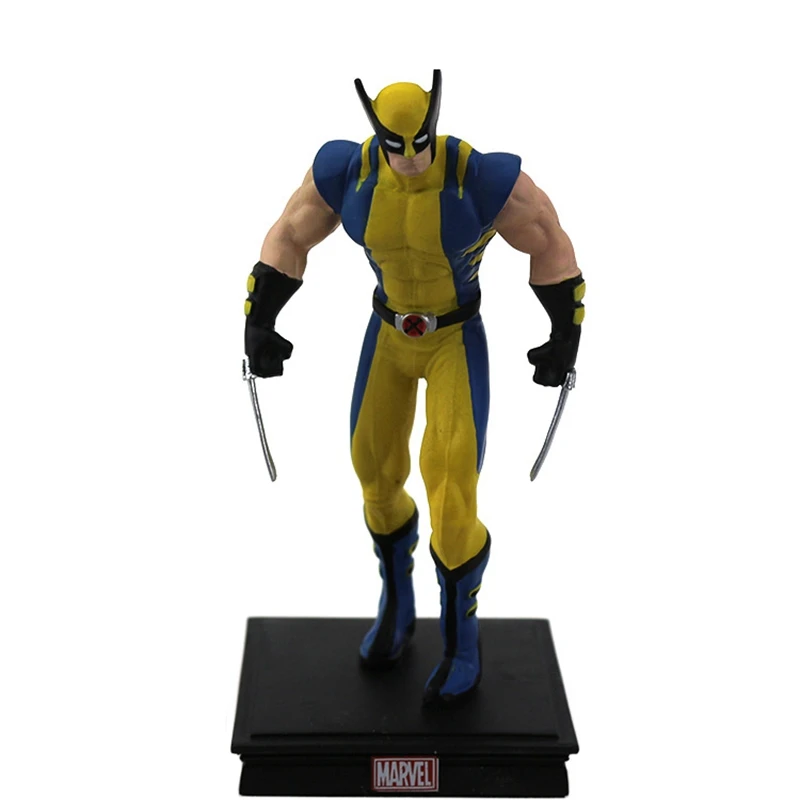 Marvel X-men Росомаха шторм Магнето Iceman лунный рыцарь Дэдпул фигурка игрушка кукла Brinquedos Фигурки подарок - Цвет: Wolverine With Box