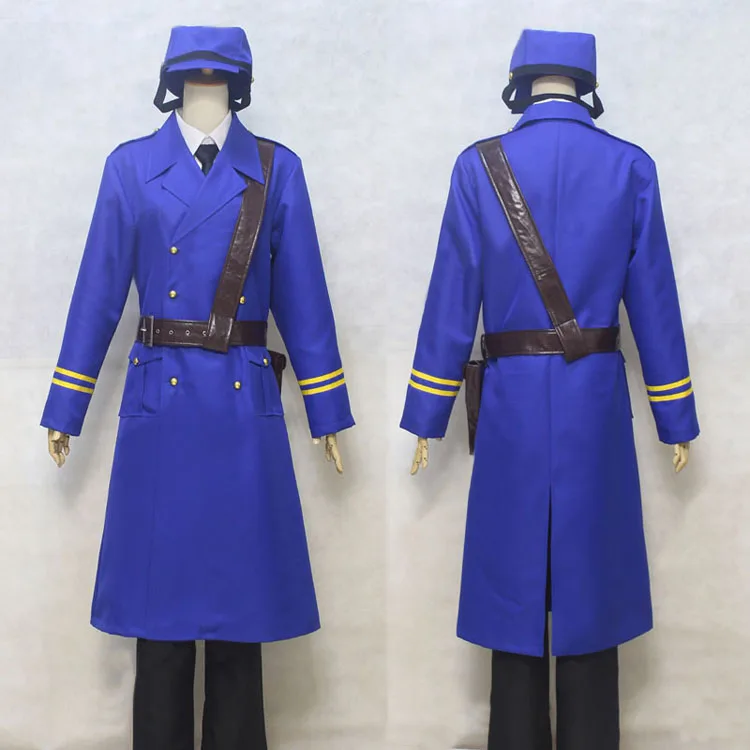 

Custom Made Hetalia Axis Powers Sweden Berwald Oxenstierna Cosplay Costume