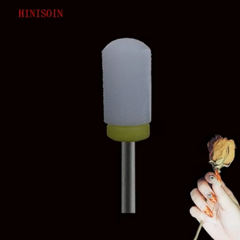 

White Ceramic -15PCS -Nail Drill Bit - Large Smooth Top Bit - (0104.066)