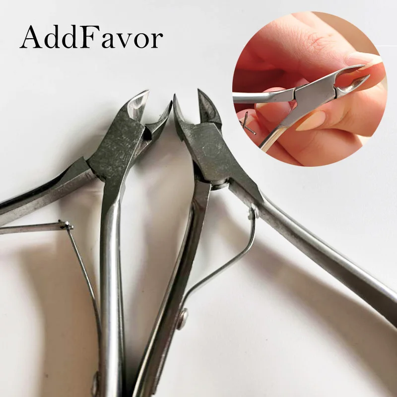 

Addfavor 10pcs Nail Cuticle Nipper Scissors Fingernail Toenail Trimming Dead Skin Remover Manicure Nail Art Tool Stainless Steel