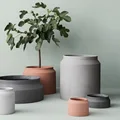 Europäischen stil beton Topf form Runde blumentopf form Nordic einfache stil zement blumentopf formen-in Backformen aus Heim und Garten bei
