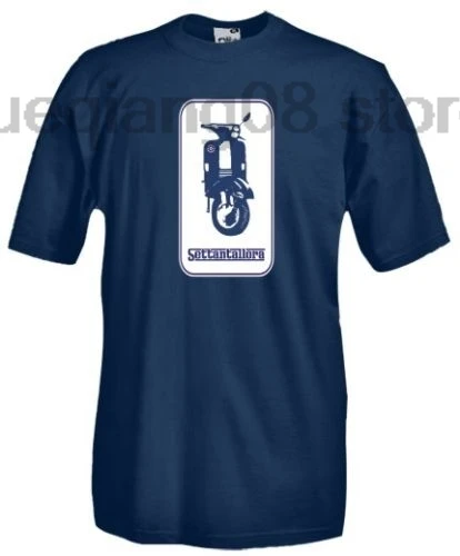 T-Shirt girocollo manica corta двигатели V54 скутер Vespa Settantallora | Мужская одежда