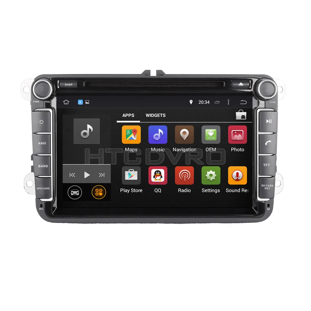 Sale YMODVHT 8inch 4G Octa Core Android 9.0 7.1 Universal Car DVD GPS for VW Touran/Golf/Tiguan/Caddy/Sharan/Scirocco/T5/Transporter 3