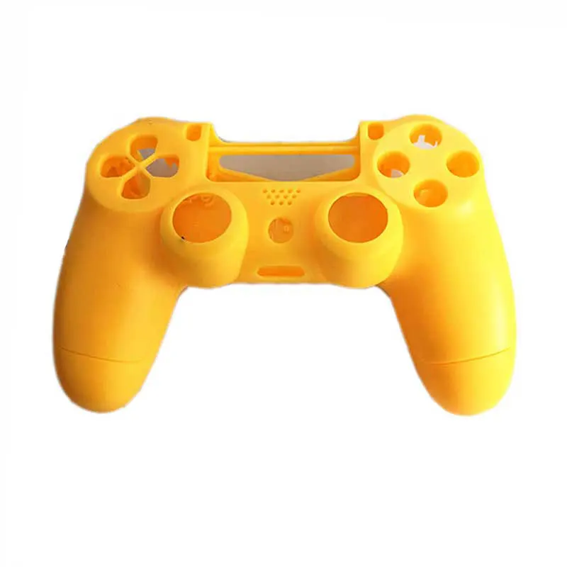 ChengHaoRan для sony PS4 Pro 4,0 контроллер JDS-040 JDM-040 крышка Передняя Задняя жесткая верхняя оболочка чехол с кнопка ABXY набор - Цвет: Yellow Case