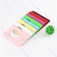 1 предмет Портативный карманный светодиодный карты светильник положить в кошелек