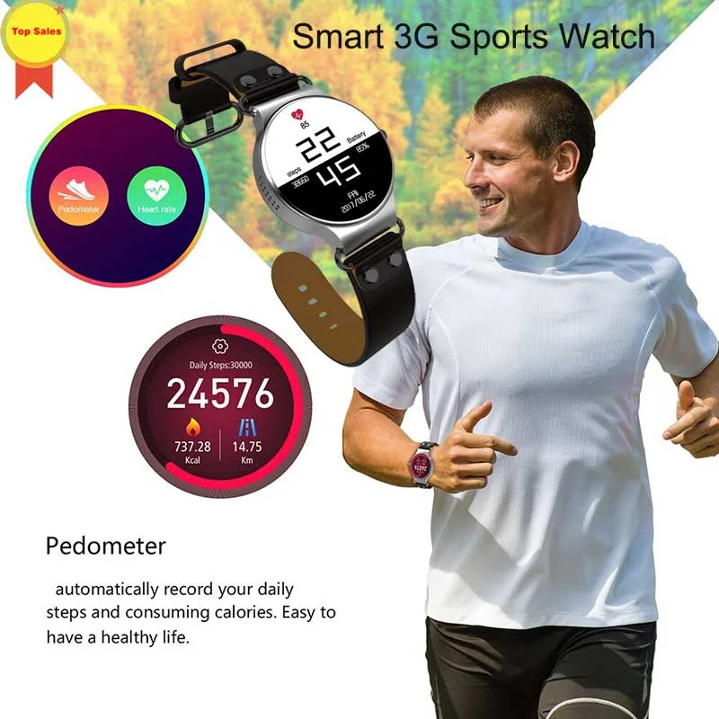 Men Heart Rate Monitoring smartwatches Android