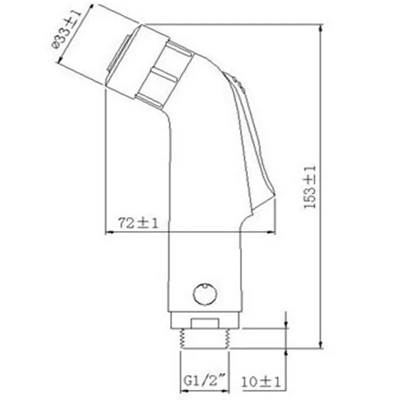 AODEYI термостатический смесительный клапан Staianless Сталь душ для биде душ биде спрей душ комплект Температура Bd122