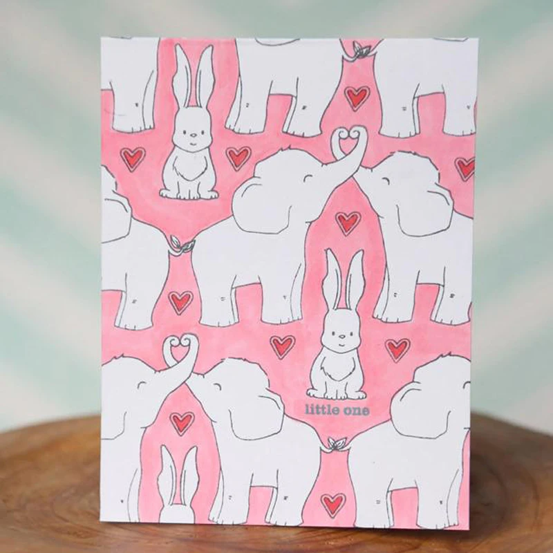 

Cute Lovely Animal Transparent Clear Silicone Stamp/Seal for DIY Scrapbooking/Photo Album Decorative Card Making Clear Stamps