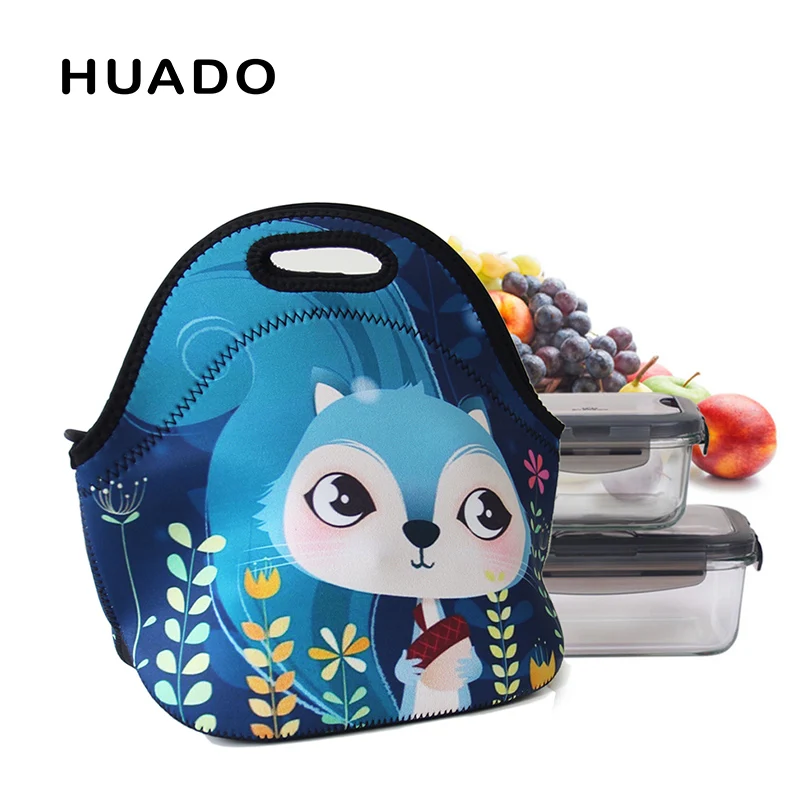 Buy Neoprene Picnic bag for kids personalized ladies insulated lunch totes
