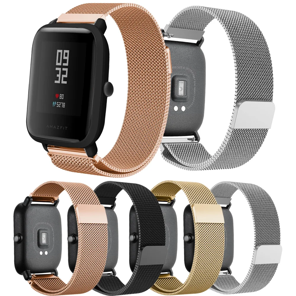 amazfit bip milanese loop