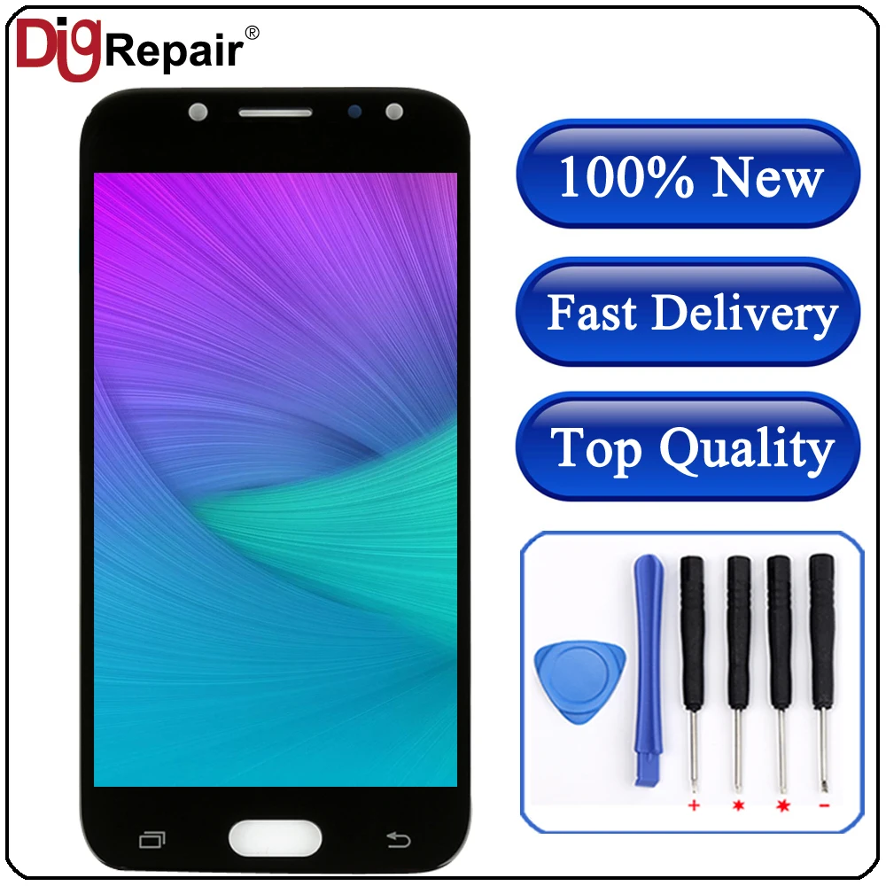 

J530f lcd For SAMSUNG GALAXY J5 2017 LCD J530 SM-J530F J530G Touch Screen Digitizer J5 Pro lcd For Samsung J5 2017 Display Black