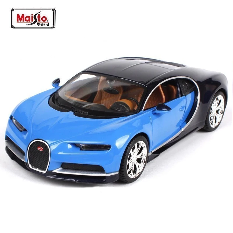 Высокое качество Maisto 1:24 Масштаб Bugatti Chiron литья под давлением сплав модель автомобиля игрушка для детей игрушки подарки на день рождения Коллекция