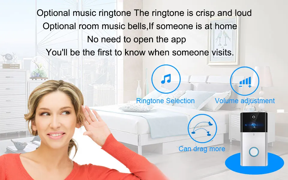 smart doorbell.