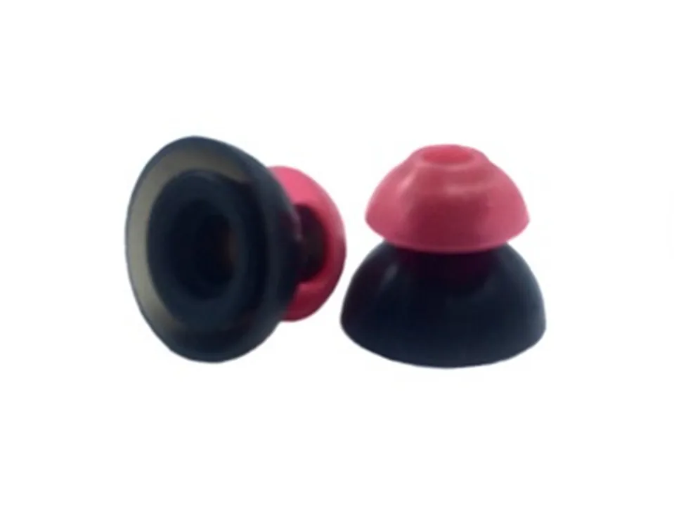 

SpinFit TwinBlade CP220 M2 Size 4.4MM Double-Flange Silicone Eartips for In-ear Earphones (1 Pair)