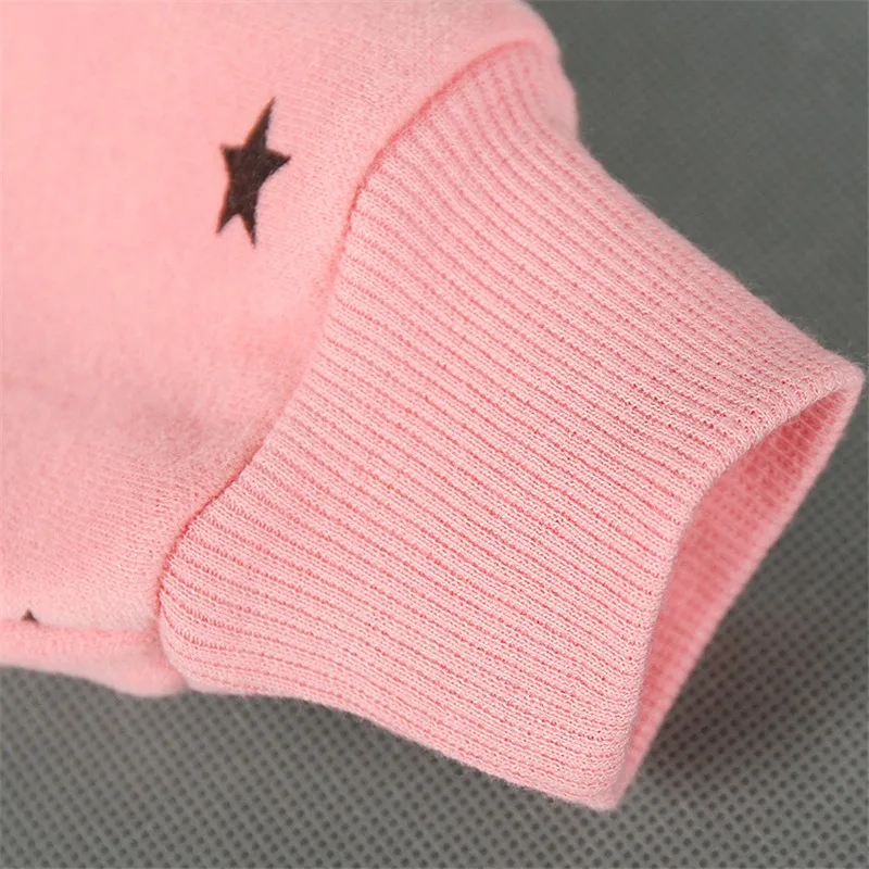 Модный комбинезон для маленьких мальчиков и девочек; весенняя одежда для новорожденных; хлопковые фланелевые теплые комбинезоны с капюшоном; комбинезон для малышей с изображением луны и звезд