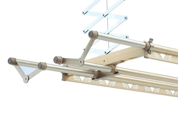 Electric Fashion Clothes Drying Rack Ceiling Mounted Cloth
