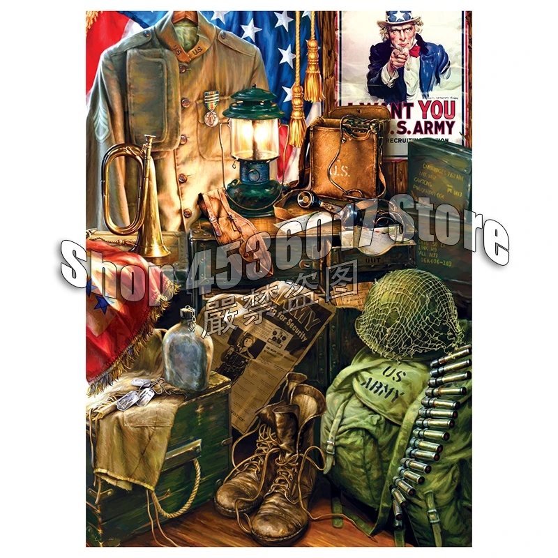 

Full Diamond Embroidery,Men of Honor,Patriotic,Military,Diamond Painting,Cross Stitch,Diamond Mosaic,Decoration,Needlework,Gift
