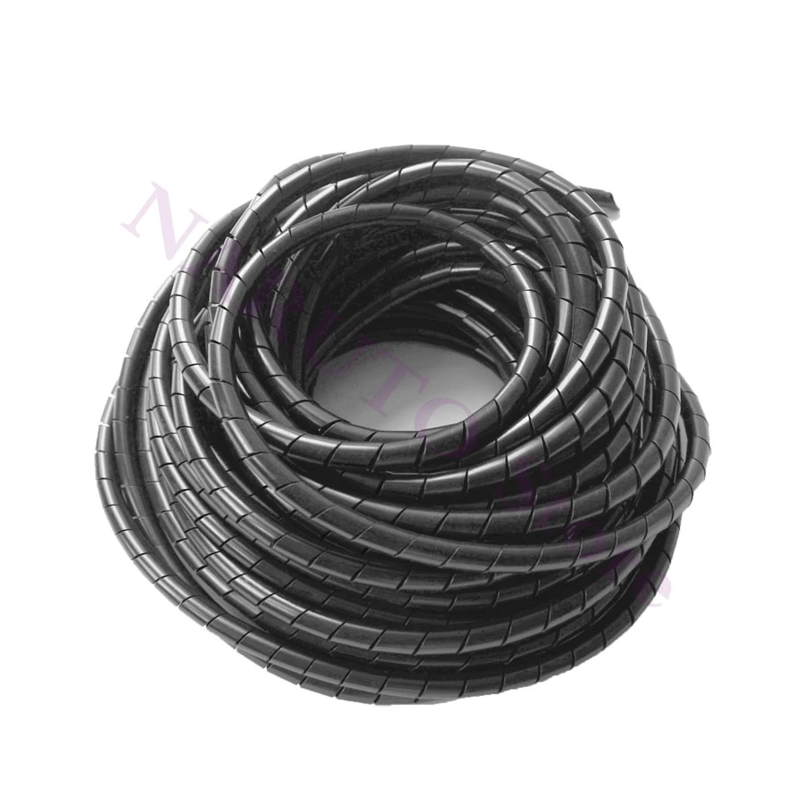 Buy Flame retardant 15meter Length ID 6mm Black spiral