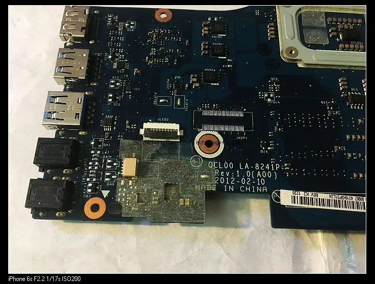 Для Inspiron 15R 5520 V3560 ноутбука 0n35x3 N35X3 qcl00 LA 8241P HM76 интегрированных материнских плат