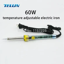 60 Вт тепловой паяльник Электрический паяльник сварочная паяльная станция Регулируемая 200-450 'C 220 V/240 V